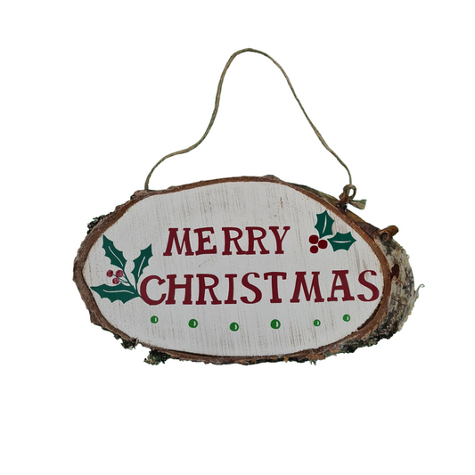 Wooden Christmas Sign