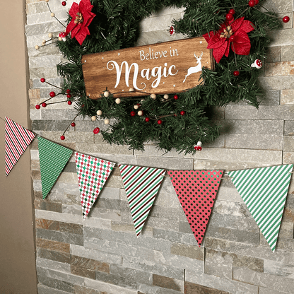 Christmas Paper Bunting