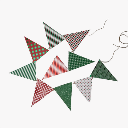 Christmas Paper Bunting