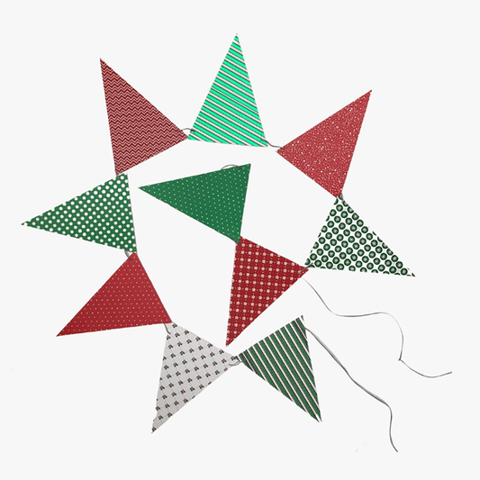 Christmas Paper Bunting